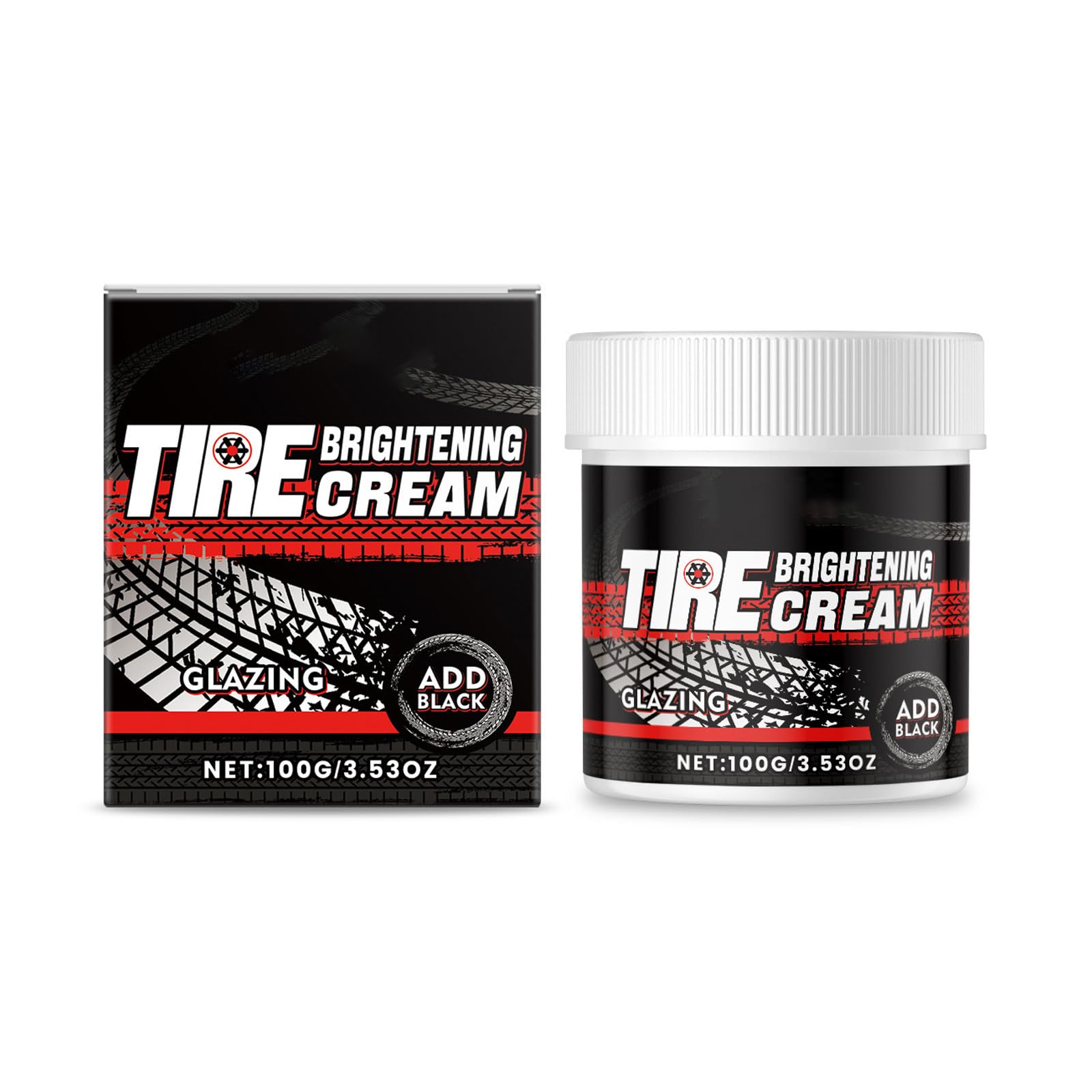 XINYIN Autoreifen-Glanzcreme für Autoreifen, 100 g, langanhaltender Schutz und glänzende Oberfläche, einfache Anwendung XINYIN Autoreifen-Glanzcreme für Autoreifen, 100 g, langanhaltender Schutz und glänzende Oberfläche, einfache Anwendung von XINYIN
