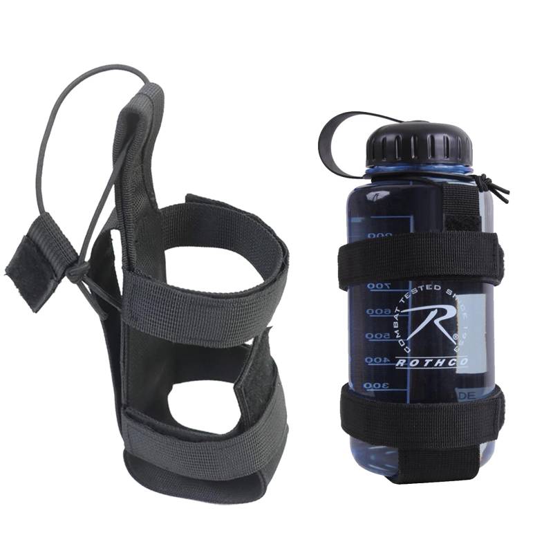 Taktischer Wasserflaschenhalter mit MOLLE-System Flaschenhalter Gürtel Tragbarer Gürtel Flaschenhalter Taktischer Wasserflaschenhalter Flaschenhalter Gürtel Tragbarer für Outdoor Sport, Wandern 1Stück von XIONGXIAOZHI