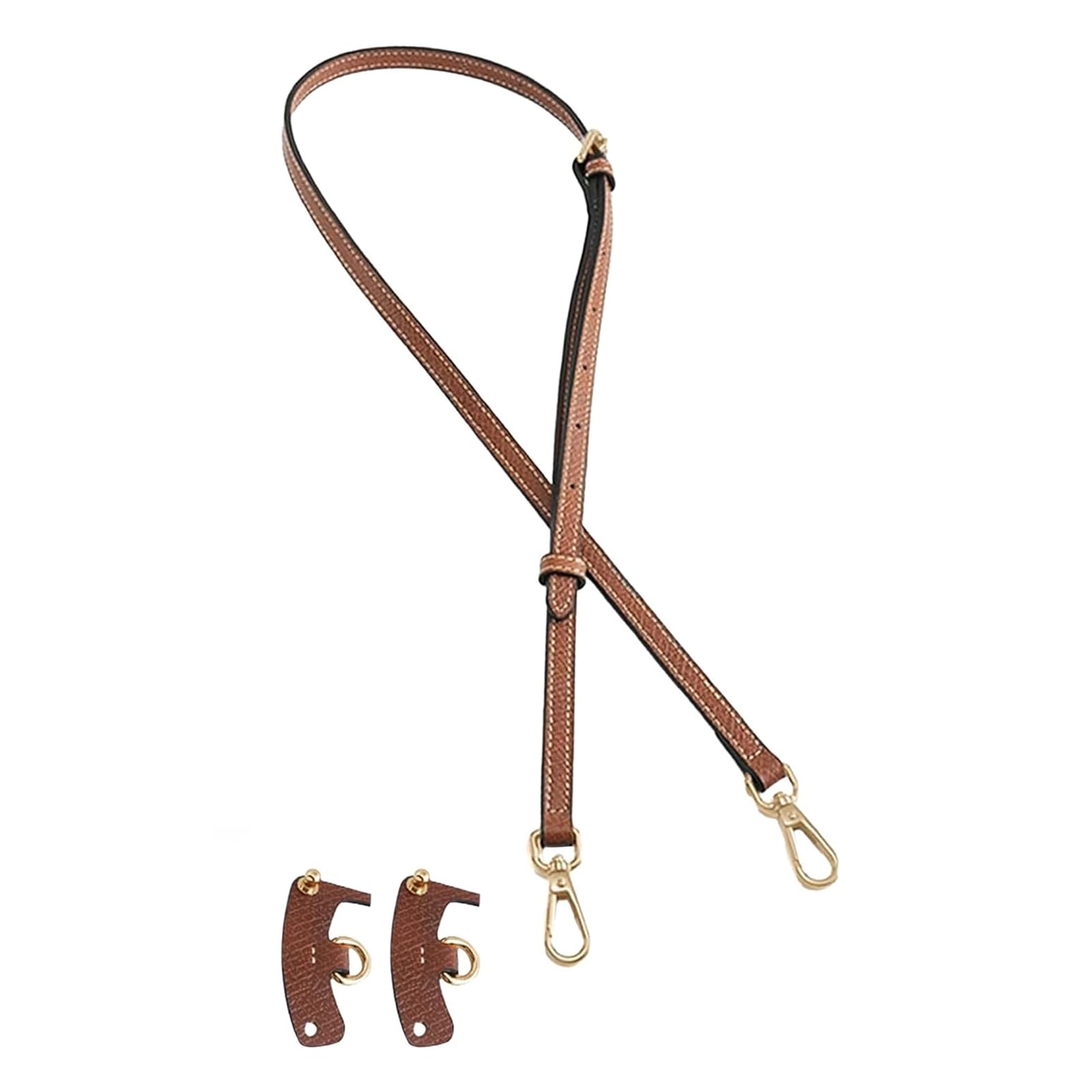 Tasche Mini Bag Straps Taschengurte Zum Wechseln Verstellbarer Ersatzriemen Taschengurt-Set Für Mini-Tasche Goldbraune Goldschnalle Mini Bag Straps Mit Schultergurtadapter Für Crossbody Bag Damen Tasche Mini Bag Straps Taschengurte Zum Wechseln Verstellbarer Ersatzriemen Taschengurt-Set Für Mini-Tasche Goldbraune Goldschnalle Mini Bag Straps Mit Schultergurtadapter Für Crossbody Bag Damen von XIONGXIAOZHI