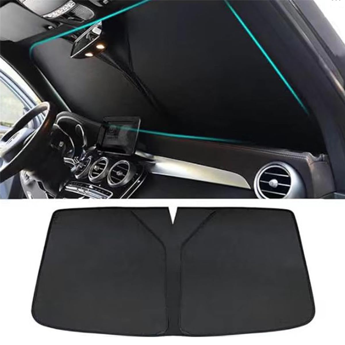 Sonnenschutz Auto Frontscheibe für Kia Proceed GT(CD)/Proceed GT Line(CD), Auto-Sonnenschutz Für Die Windschutzscheibe Faltbar Sonnenblende Vorne Zubehör Anti UV von XIUDAM