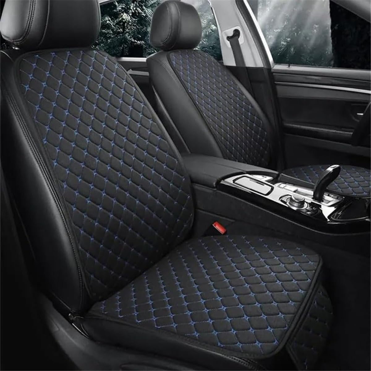XIUDAM Auto Sitzbezüge für Hyundai Tucson 2021 2022 2023 2024, Sitzauflagen Autositzschoner Sets Anti Rutsch Autositzauflage Sitzschutz Sitzunterlage Innenraum Zubehö, C/Black and Blue line XIUDAM Auto Sitzbezüge für Hyundai Tucson 2021 2022 2023 2024, Sitzauflagen Autositzschoner Sets Anti Rutsch Autositzauflage Sitzschutz Sitzunterlage Innenraum Zubehö, C/Black and Blue line von XIUDAM