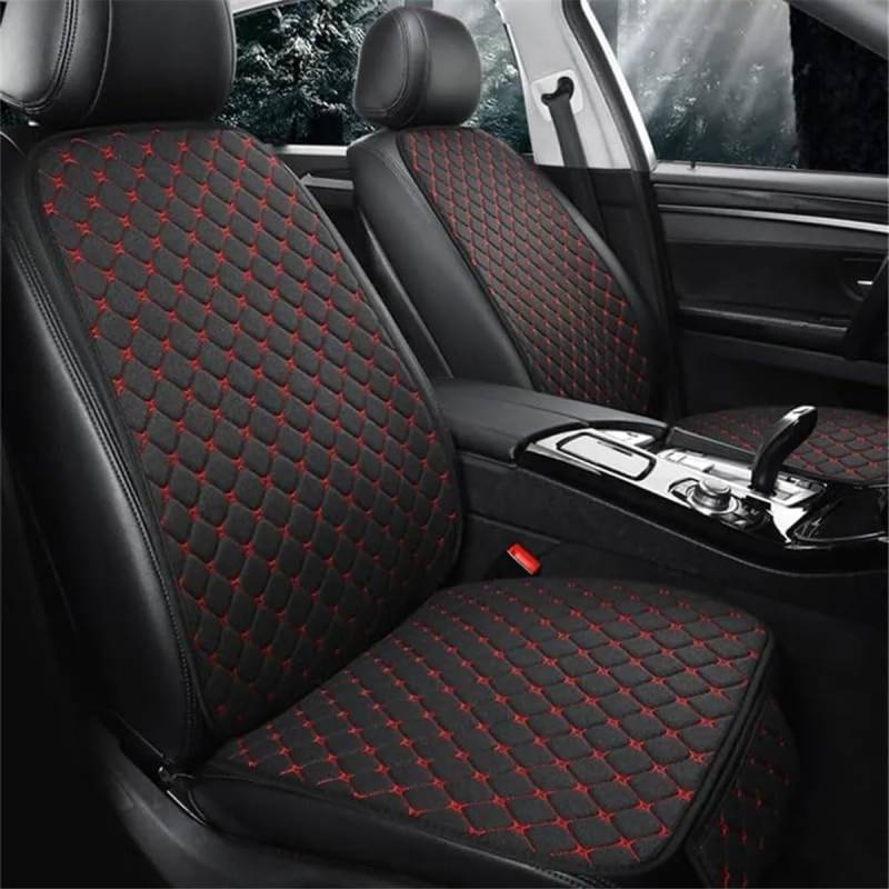 XIUDAM Auto Sitzbezüge für Hyundai Tucson IV 2021-2024, Sitzauflagen Autositzschoner Sets Anti Rutsch Autositzauflage Sitzschutz Sitzunterlage Innenraum Zubehö, B/Black and Red line von XIUDAM
