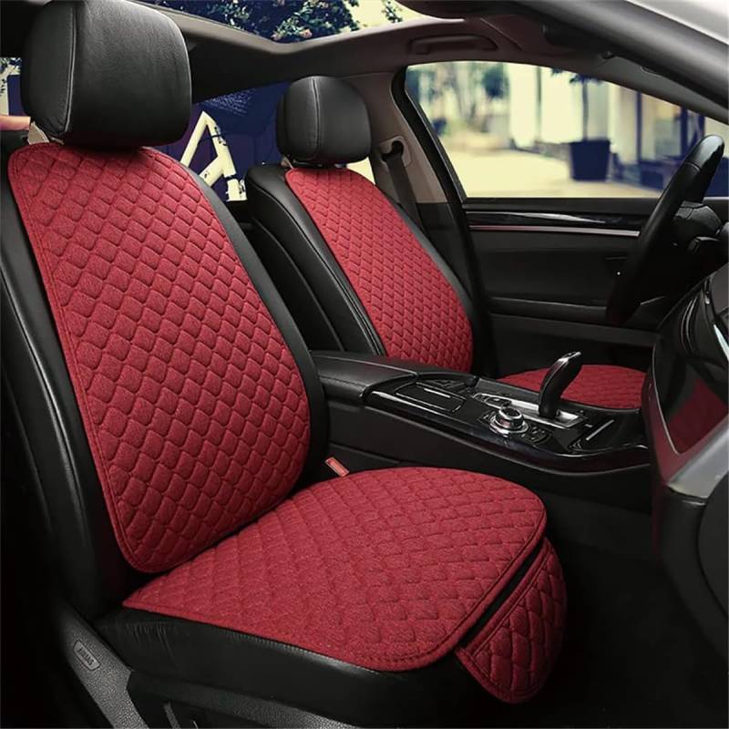 XIUDAM Auto Sitzbezüge für Mercedes Benz W205 classe C 2014 2015 2016-2019, Sitzauflagen Autositzschoner Sets Anti Rutsch Autositzauflage Sitzschutz Sitzunterlage Innenraum Zubehö, E/Red von XIUDAM