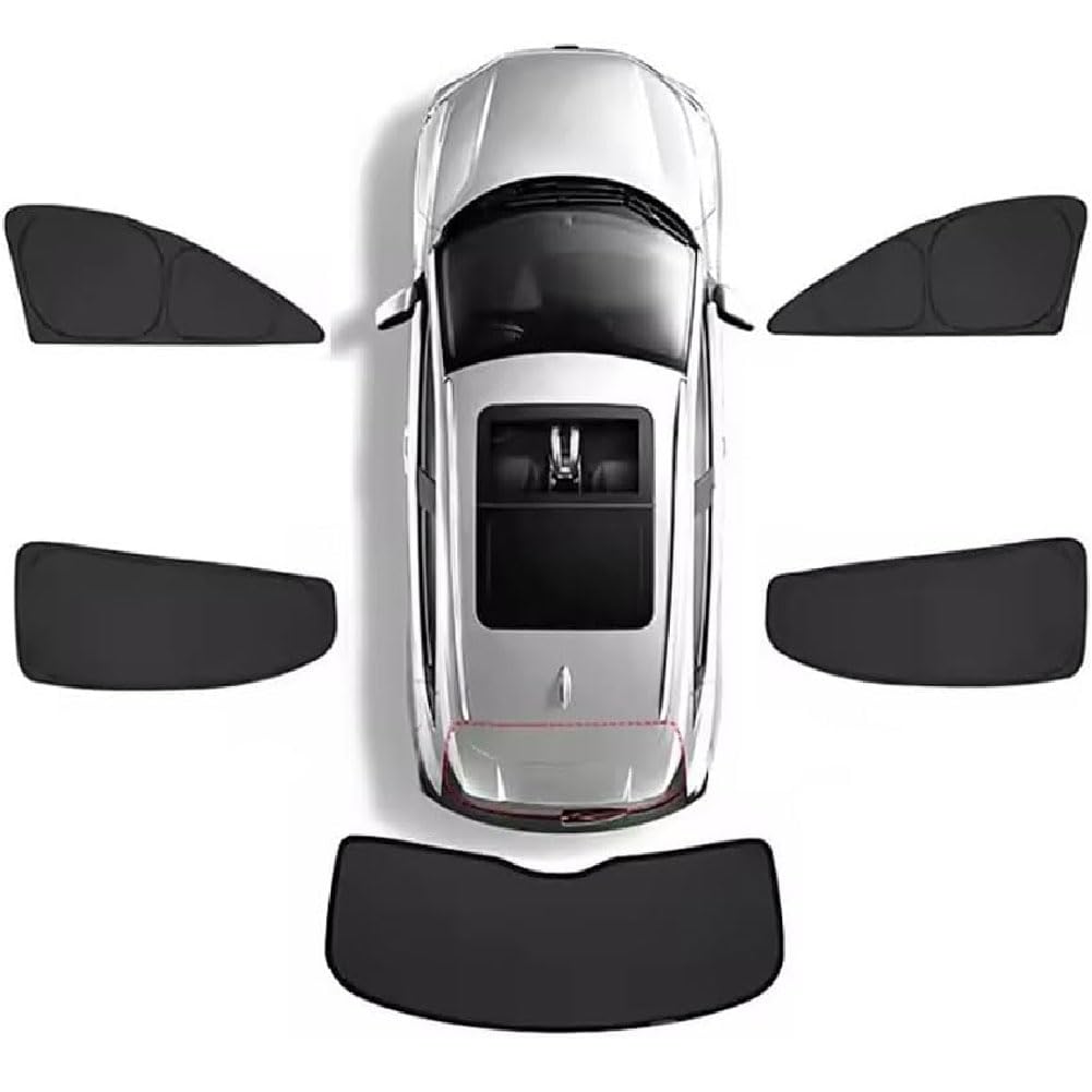 Auto Seitenfenster Sonnenschutz für Tesla Model 3 2022-2025, UV-Schutz Vorne Hinten Seitenscheibe Sonnenblende Sichtschutz Protection Autofenster Zubehör, H/4 Side Windows + Tailgate Auto Seitenfenster Sonnenschutz für Tesla Model 3 2022-2025, UV-Schutz Vorne Hinten Seitenscheibe Sonnenblende Sichtschutz Protection Autofenster Zubehör, H/4 Side Windows + Tailgate von XIUKANGNB
