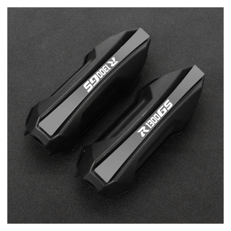 XIXIMOTO Für BMW R1300GS R1300 GS R 1300 GS Abenteuer 2023 2024 Motorrad Zubehör Motor Schutz Schutz Stoßstange Dekorative Block (Farbe : Gray Logo, Größe : 1) von XIXIMOTO