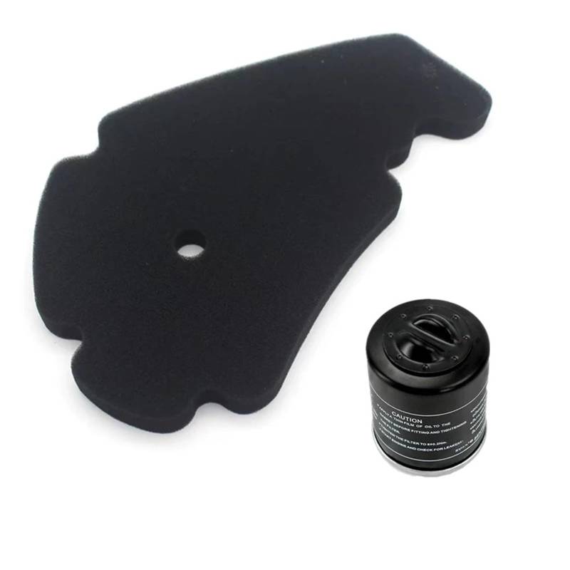 For NEXUS125 RUNNER 125 VX RUNNER 200 VXR RENNEN NEXUS 250 NEXUS 300 FUOCO 500 Motorrad Luftfilter Ölfilter(B - 1 Set) von XIXOJHCL