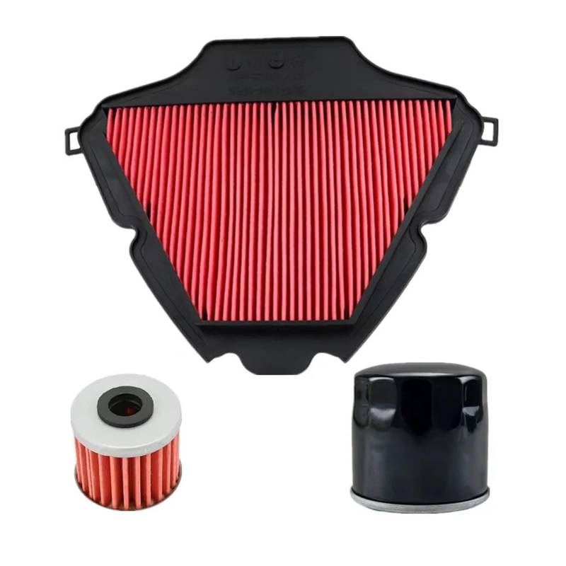 Motorrad High Flow Luftfilter DVT Ölfilter for X-ADV750 FORZA750 NSS750 NC750X 2021-2024 Ansaugreiniger Zubehör(B - Set) von XIXOJHCL