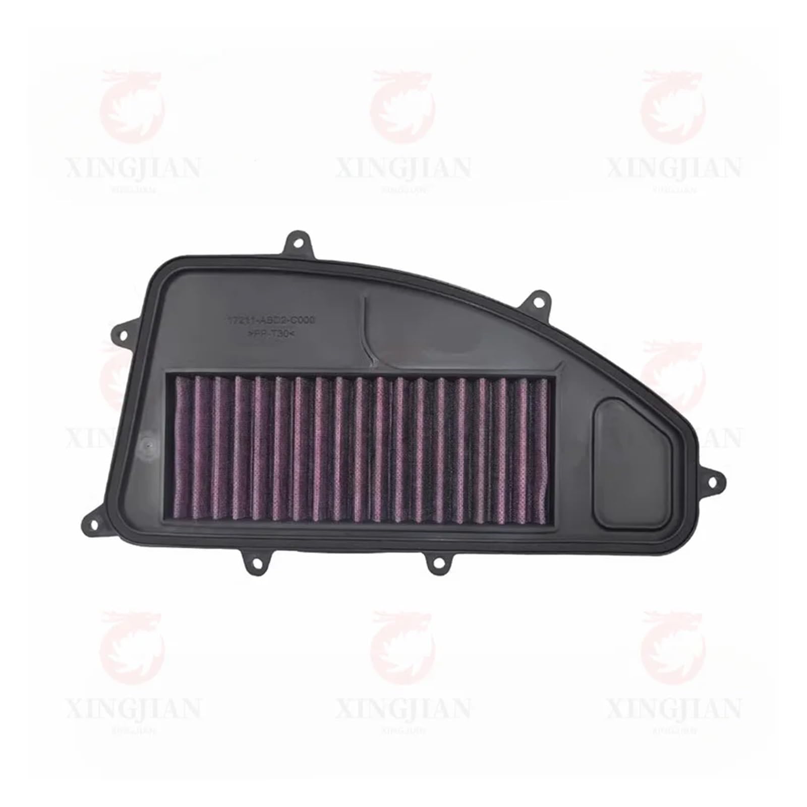 Motorrad High Flow Luftfilter for X-Stadt 250 CT300i 2016-2022 Agility 300i 2019-2021 Rowing250 Xciting300i CT250(PURPLE) von XIXOJHCL