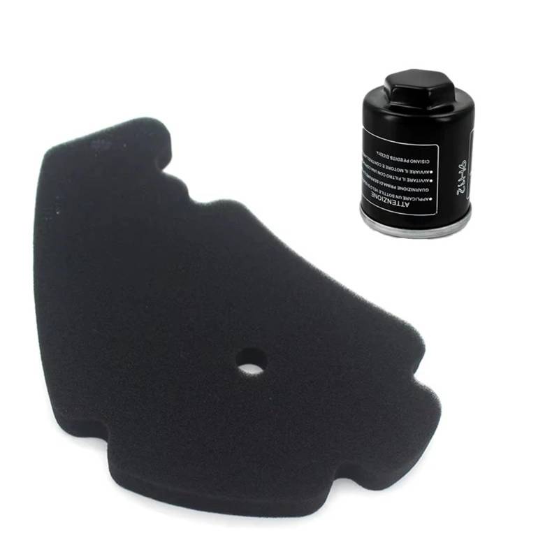 Motorrad Luftfilter Ölfilter for MP3 X7 X9 X10 125 BEVERLY125 250 300 CARNABY125 200 250 CRUISER300 X-EVO(A - Set) von XIXOJHCL
