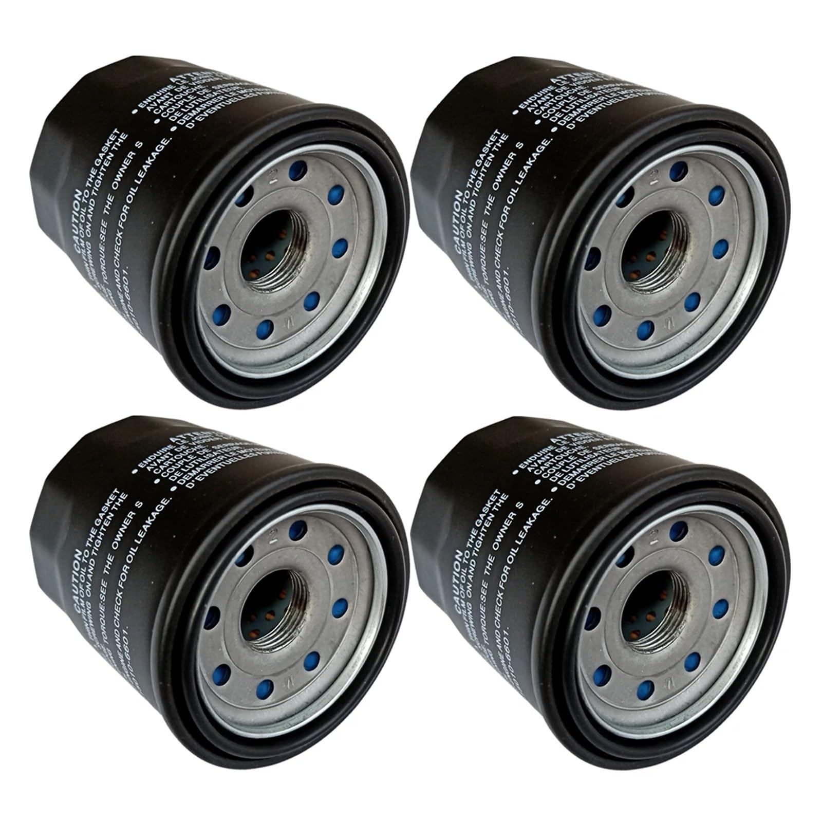 Motorrad Ölfilter Motorfilter for ATV KVF360 KVF 360 Prairie KVF650 KVF 650 Brute Force 4x4 2002-2013 2014 2015(4pc) von XIXOJHCL