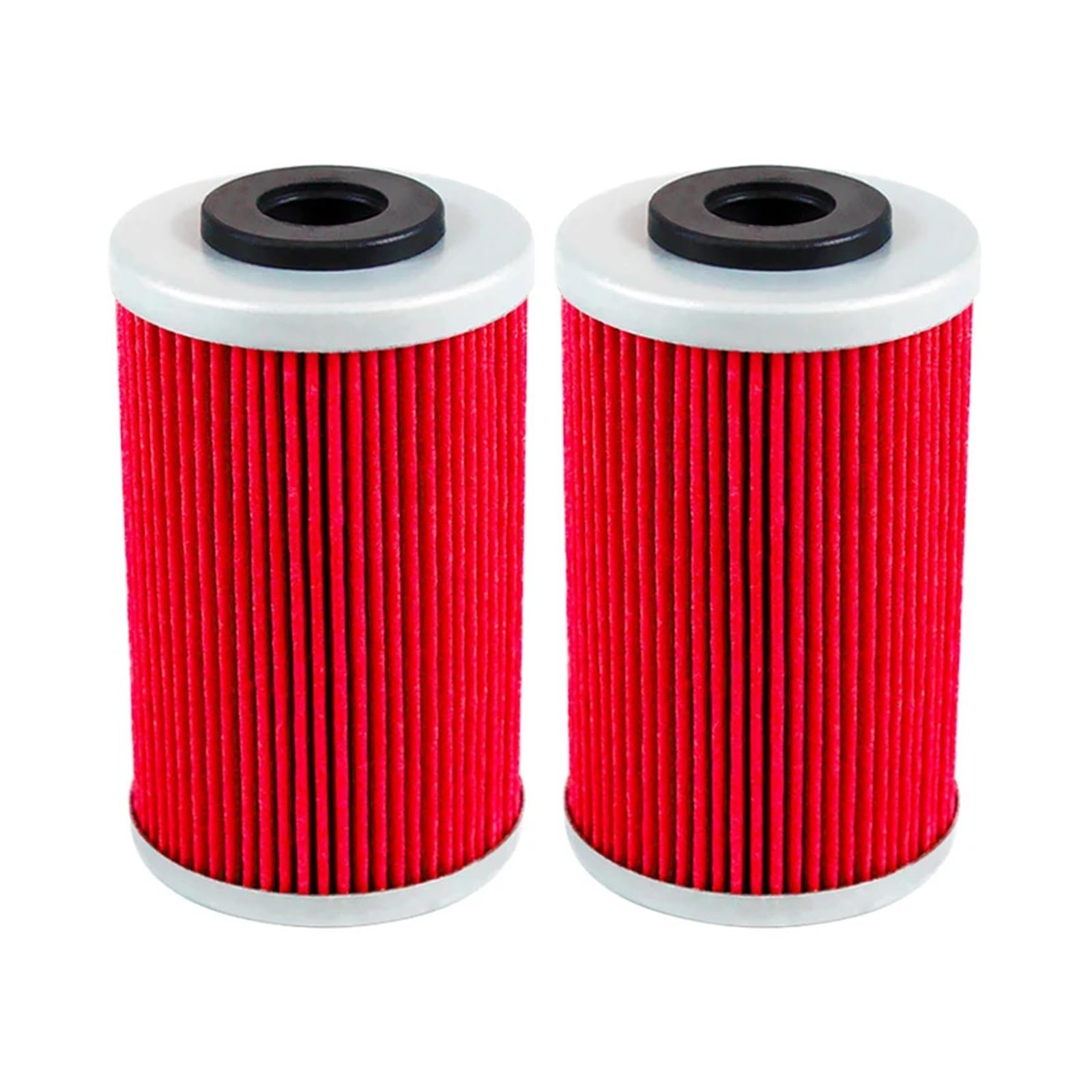 Motorrad Ölfilter for RR Enduro 250 400 450 525 for FS450E FS550 FS650E FS650C FE450E FE550E FE650E FC 450 550(2pcs-red) von XIXOJHCL