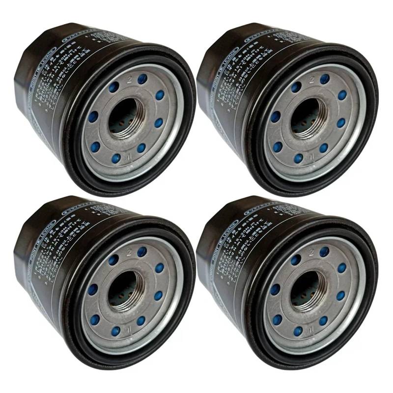 Motorrad Ölfilter for Seite X Seite YXZ1000 YXE1000 YXF1000 YXE 1000 YZX1000 R YXZ1000R SS Wolverine RMAX 2/4 2016-2022(4pc) von XIXOJHCL