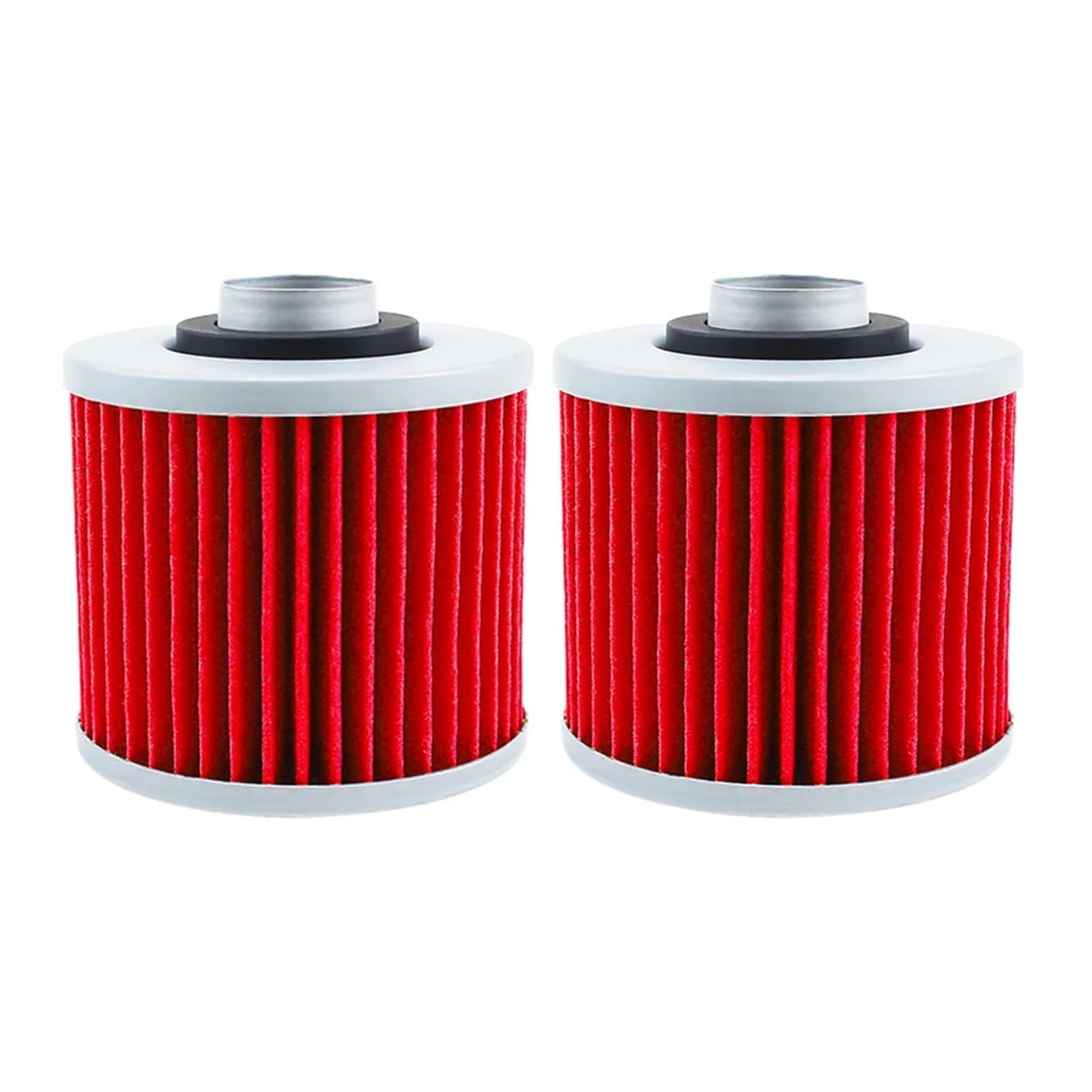 Motorrad Teile Öl Filter for Pegaso 660 2005-2014 650 Strada Trail 2005-2008 for Mulhacen 660 2006-2012(Red-2 pcs) von XIXOJHCL