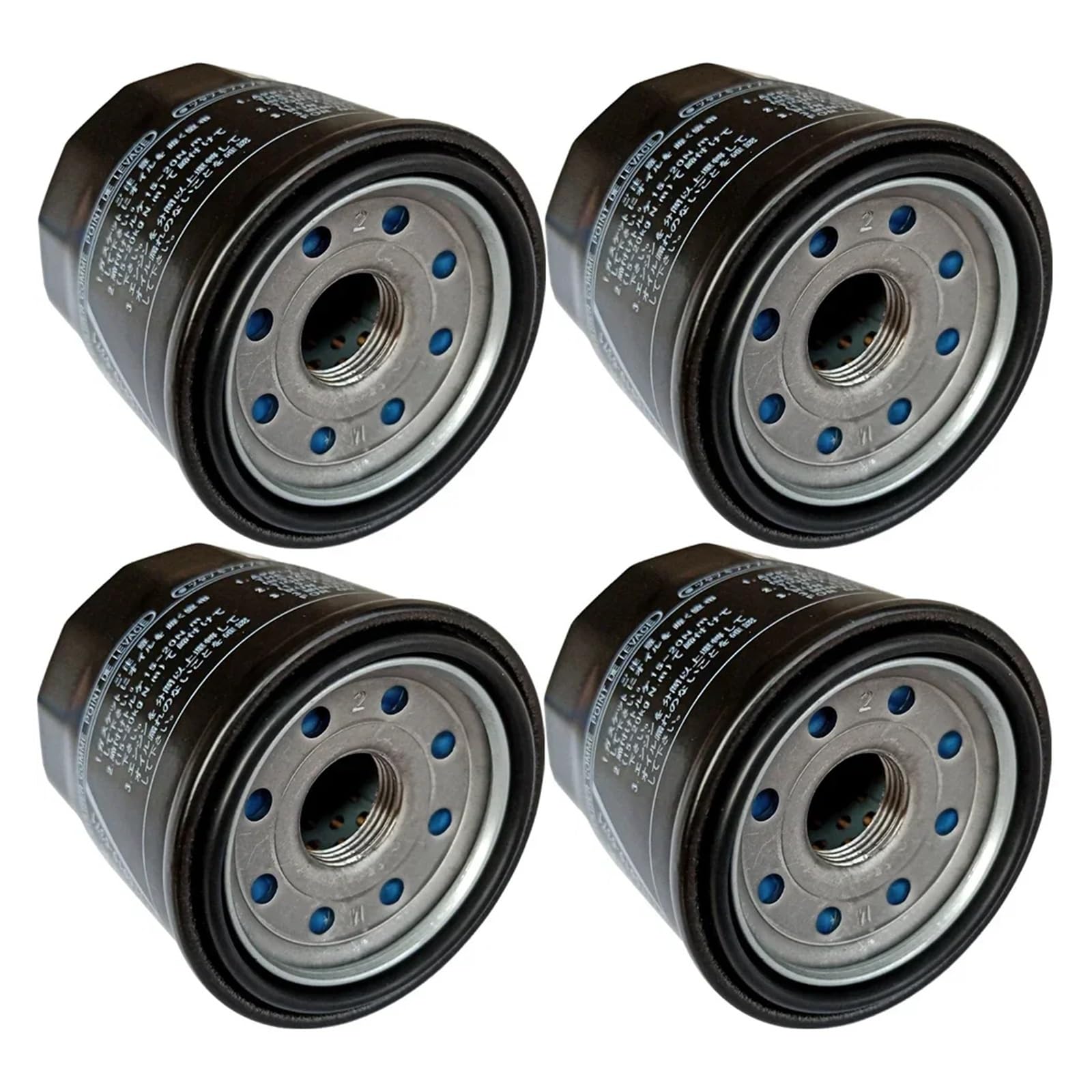 Motorradzubehör Ölfilterreiniger Motorfilter for FZ6 FZ6R for F.az,er S2 FZ 6R XJ6 SP Diversion F ABS 2007-2016 2017(4pc) von XIXOJHCL