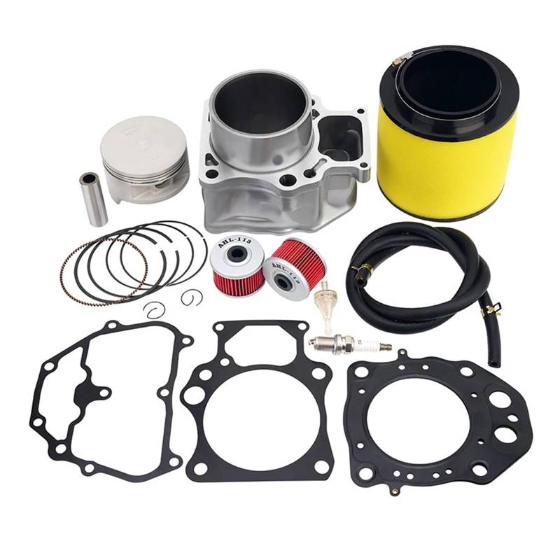 86,5mm Zylinder Kolben Ring Dichtung Filter Kit for TRX 420 TRX420 Rancher 2014-2020 12100-HP7-A00 12100-HP5-600 von XJFXXJIY