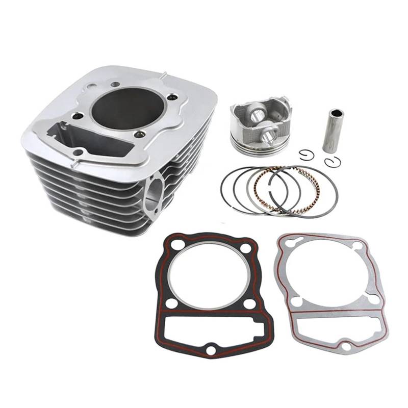 Motorrad Luft Zylinder Block & Kolben Kit & Kopf Dichtung for SL230 XR230 CRF230 FTR223 FTR230 SL XR CRF FTR 230 223 von XJFXXJIY
