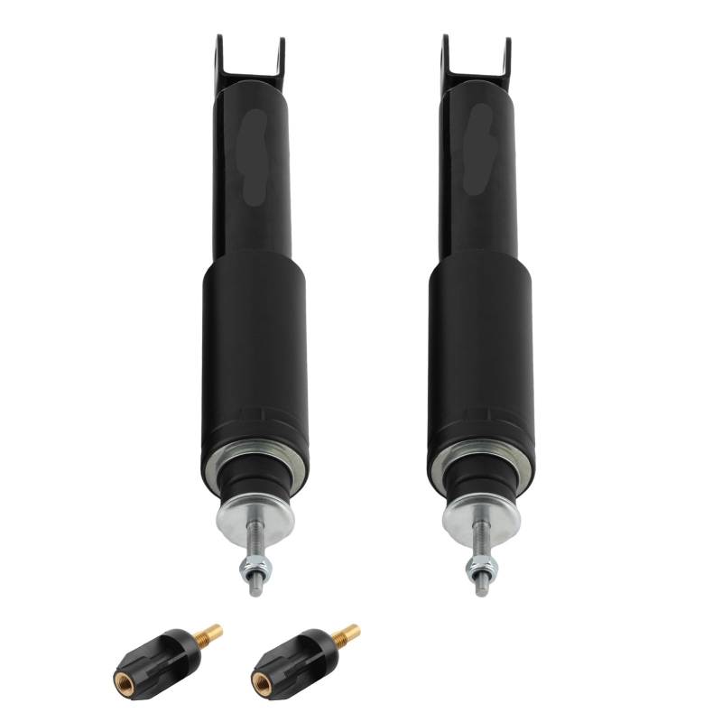 XJPZFC 22187151 22187155 2-teilige Stoßdämpfereinheit for die Vorderradaufhängung, kompatibel mit CHEVY, GMC Yukon, CADILLAC SUV, Luftfederung, Umbau auf Hochleistungs-Abschleppstoßdämpfer, schnelle I von XJPZFC