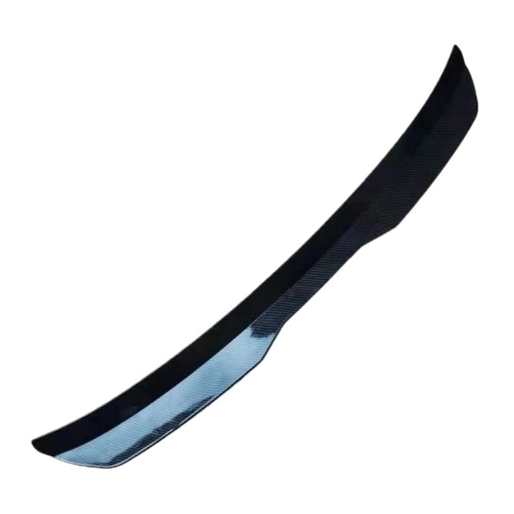 XJPZFC Spoiler kompatibel for VW Seat Leon 2000-2020, pneumatisches Heckflügel-Gurt-Montagewerkzeug, leichtes Design, einfach zu installierendes Bodykit-Zubehör(Fake Carbon Fiber Color) von XJPZFC