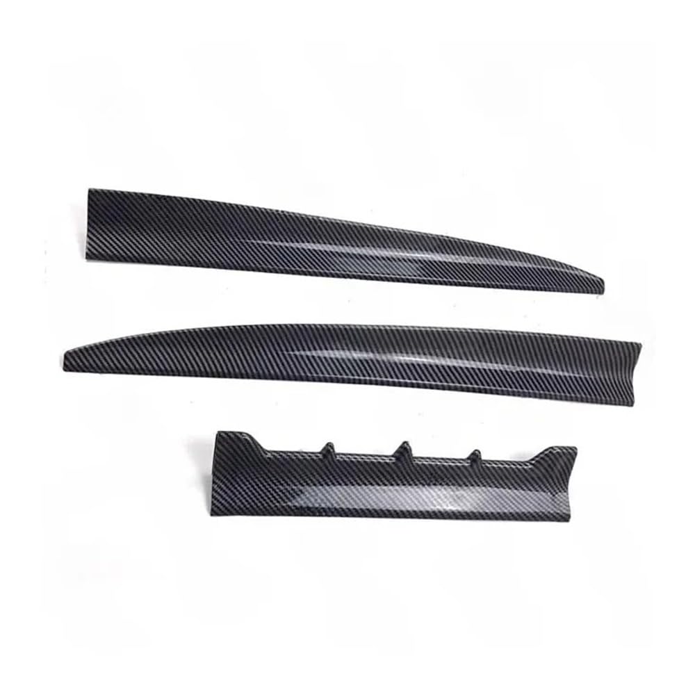 XJPZFC Universeller Spoiler, kompatibel mit den meisten Limousinen, pneumatisches Heckflügel-Gurt-Montagewerkzeug, leichtes Design, einfach zu installierendes Bodykit-Zubehör(Style A Matte Black) von XJPZFC