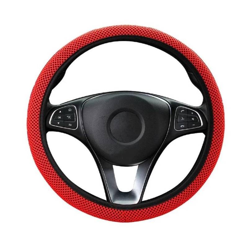 Auto-Lenkradbezüge Auto Four Seasons Universal Massage Grobmaschiges Eisseidenring Freier Elastischer Mode-Lenkradbezug Internes Zubehör(09) von XKCMGSI