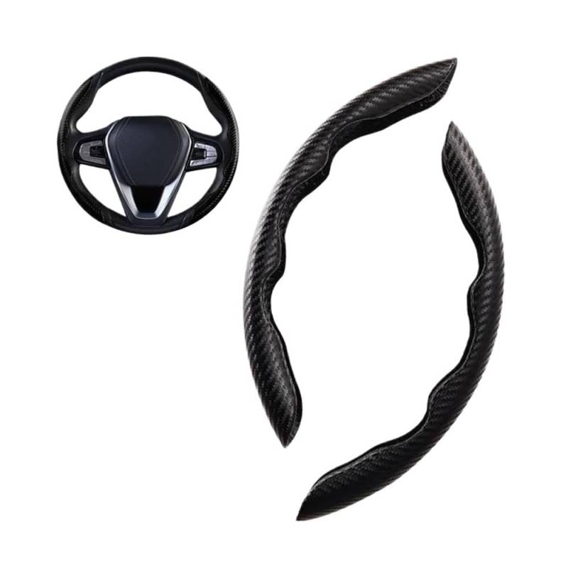 Auto-Lenkradbezüge Für A4 S4 B6 B7 B8 B9 Für Avant A3 8P 8Y 8V Carbon Faser Lenkrad Abdeckung S3 A5 A6 S6 C6 C7 C8 Q3 Q5 Q7 A8 R8 TT MK2 8J(1 UK) von XKCMGSI