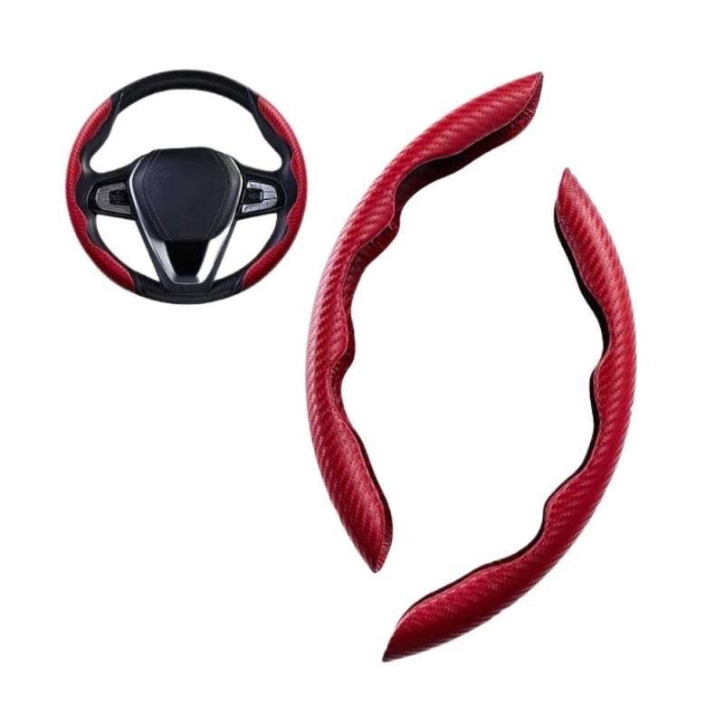 Auto-Lenkradbezüge Für A4 S4 B6 B7 B8 B9 Für Avant A3 8P 8Y 8V Carbon Faser Lenkrad Abdeckung S3 A5 A6 S6 C6 C7 C8 Q3 Q5 Q7 A8 R8 TT MK2 8J(11 Star Yellow) von XKCMGSI
