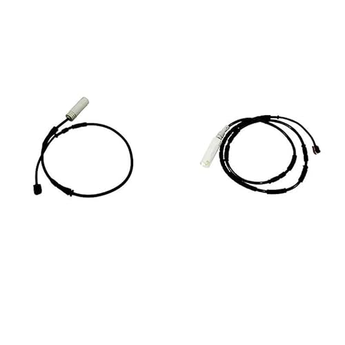 Kfz-Bremssensoren Vorderachse Bremsbelagverschleißsensor 34356792559 Für 1-3 Serie E87 E90 E81 E82 E88 E91 E92 E93 Bremsinduktionsleitung Verschleißsensor(1 Set) von XKCMGSI