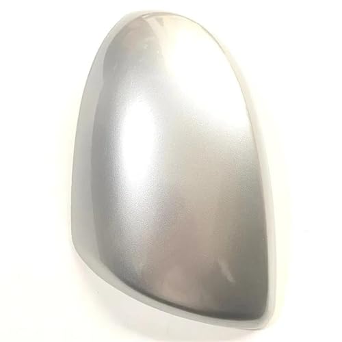 Seitenspiegelkappen Außenspiegelkappe Mit Lackierter Oberfläche Für Mazda 2 Für Mazda 3 2007 2008 2009 2010 2011 2012 2013 Auto Rückspiegelkappe(Starry Silver Left) von XKCMGSI