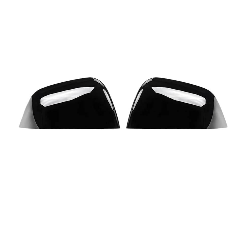 Seitenspiegelkappen Auto Exterior Zubehör ABS Seiten Rückspiegel Abdeckung Carbon Fiber Auto Paste Seite Tür Spiegel Abdeckung Für Modell 3 Y Auto Rückspiegelkappe(11 Star Yellow) von XKCMGSI