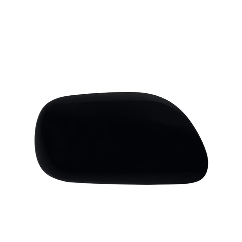 Seitenspiegelkappen Für Yaris 2008-2013 Autozubehör Rückspiegelabdeckung Seitenspiegel Gehäuse Shell Lackiert Auto Rückspiegelkappe(1pcs black right) von XKCMGSI