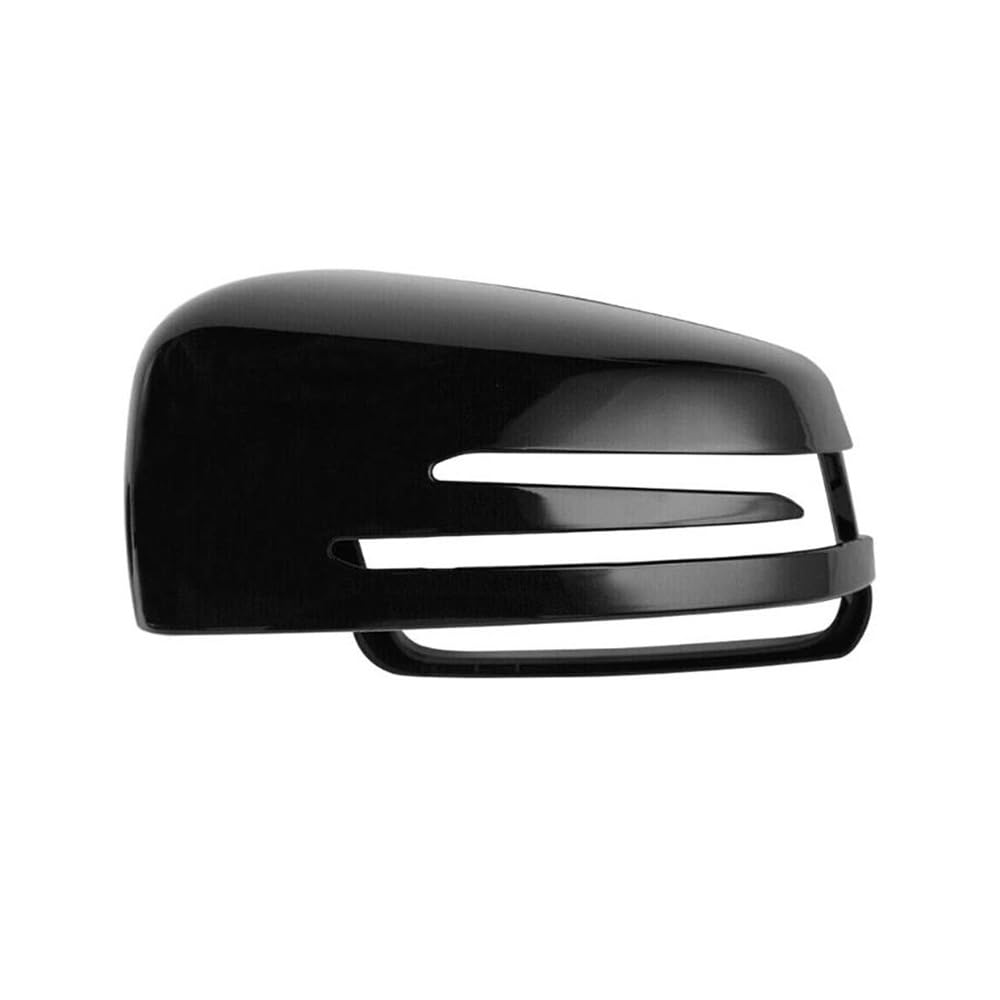 Seitenspiegelkappen Seitenspiegelabdeckung Verkleidung Auto-Styling Seitenspiegelabdeckung G99F Schwarze Auto-Rückspiegel-Abdeckkappe Für W204 X204 W212 Auto Rückspiegelkappe(1 UK) von XKCMGSI