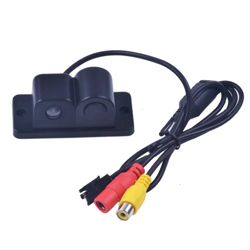 Einparkkamera Kamera 2 in 1 Sound Alarm Auto Reverse Backup Video Parksensor mit CCD Rückansicht Parkkamera Rückfahrkamera von XKOEHXJ