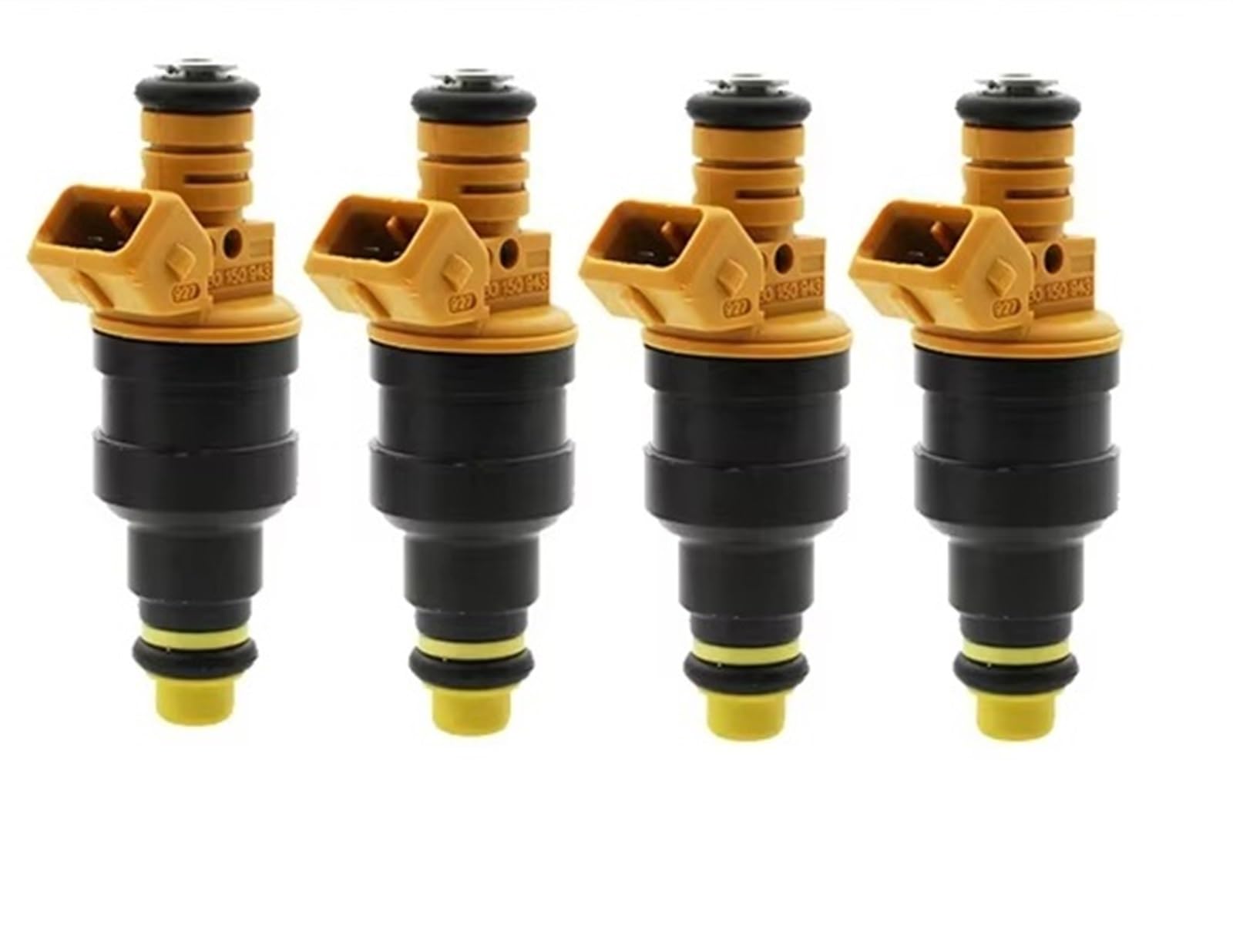 Einspritzventil Für 1991-2005 Für Ford F150 Für F250 F-350 E-150 E250 Für E350 5,0 5,8 4,6 5,4 0280150943 Auto Kraftstoff Injektoren Düse 0280150939 Einspritzdüse(YellowBlack 4pieces) von XKOEHXJ