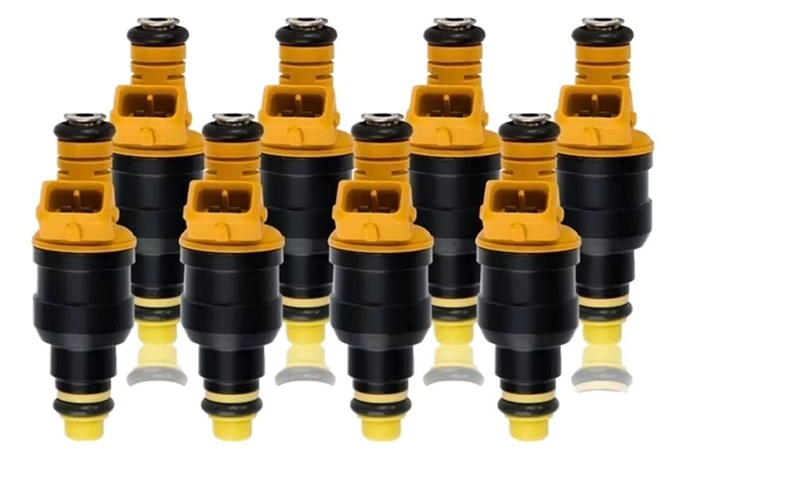 Einspritzventil Für 1991-2005 Für Ford F150 Für F250 F-350 E-150 E250 Für E350 5,0 5,8 4,6 5,4 0280150943 Auto Kraftstoff Injektoren Düse 0280150939 Einspritzdüse(YellowBlack 8pieces) von XKOEHXJ