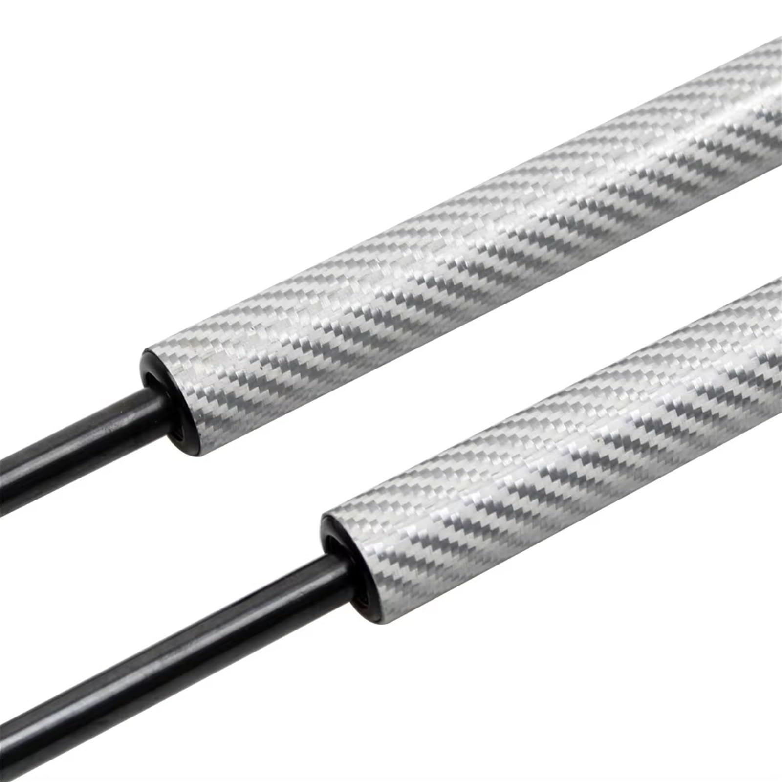 Heckklappendämpfer Für Citroen DS4 DS 4 (NX) Fließheck-Kofferraum-Boot-Hebestützstange Stoßdämpfer Zylinderdämpfer Absorber Heckklappenstrebe 2010-2018 Gasfeder Dämpfer Heckklappe(Silver Carbon Fiber) von XKOEHXJ