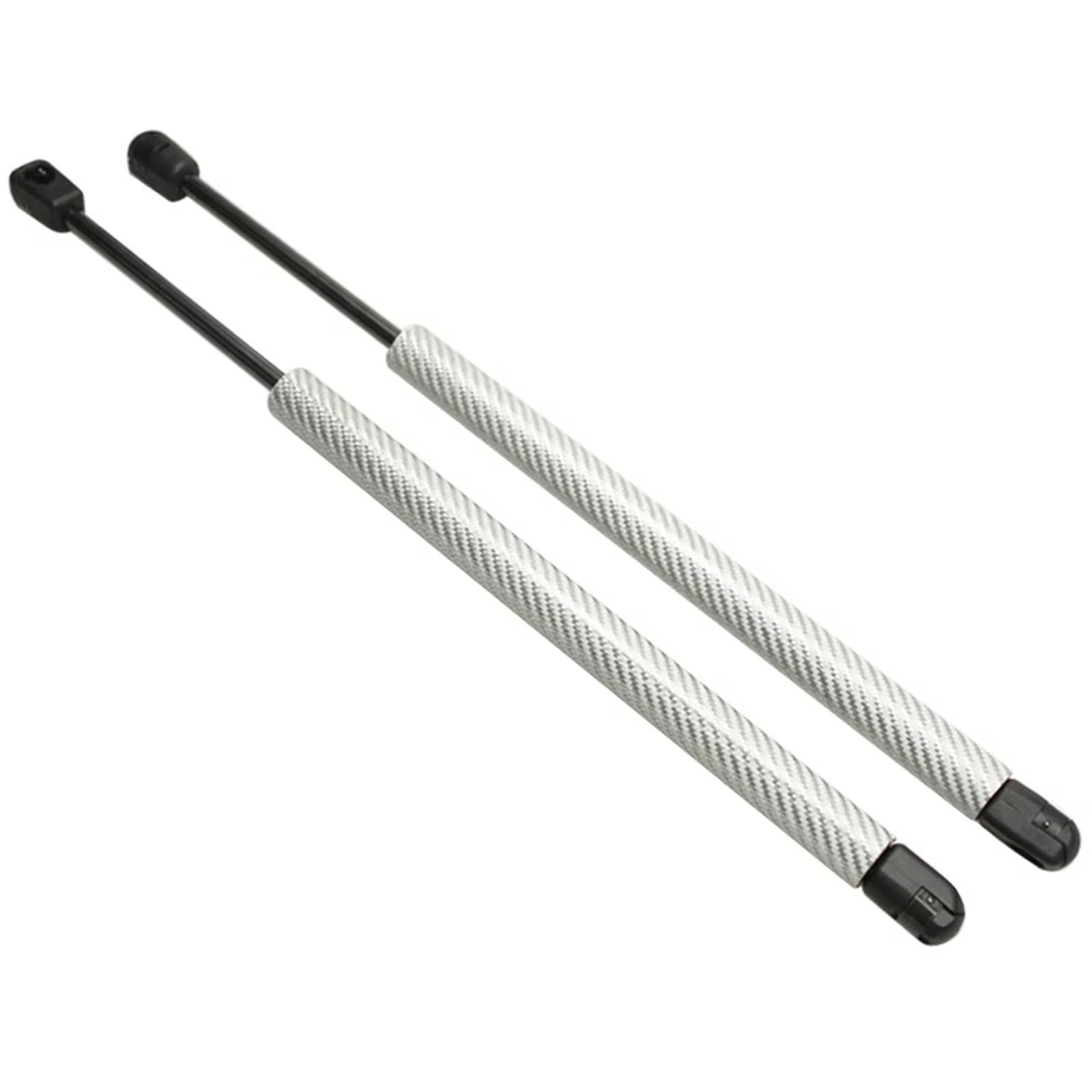 Heckklappendämpfer Für Ford Für Kuga (C394) SUV 2008-2012 Auto Heckklappe Boot Lift Unterstützt Gas Streben Federn Dämpfer Bars Carbon Faser Gasfeder Dämpfer Heckklappe(Silver Carbon Fiber) von XKOEHXJ