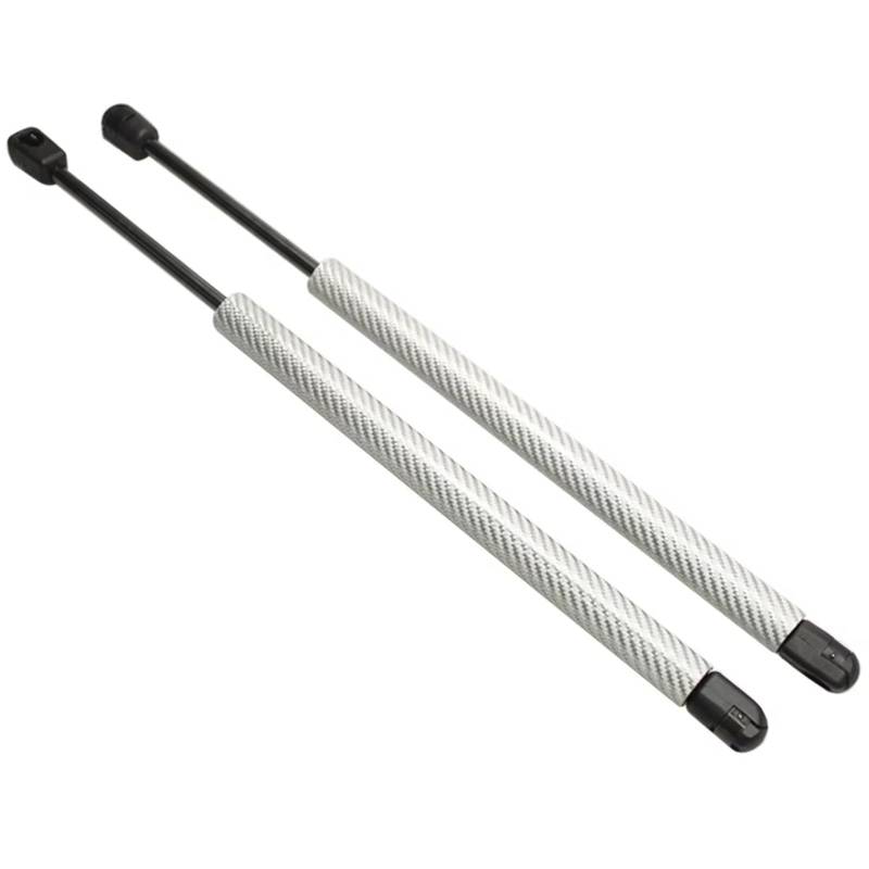 Heckklappendämpfer Für Ford Für Kuga (C394) SUV 2008-2012 Auto Heckklappe Boot Lift Unterstützt Gas Streben Federn Dämpfer Bars Carbon Faser Gasfeder Dämpfer Heckklappe(Silver Carbon Fiber) von XKOEHXJ