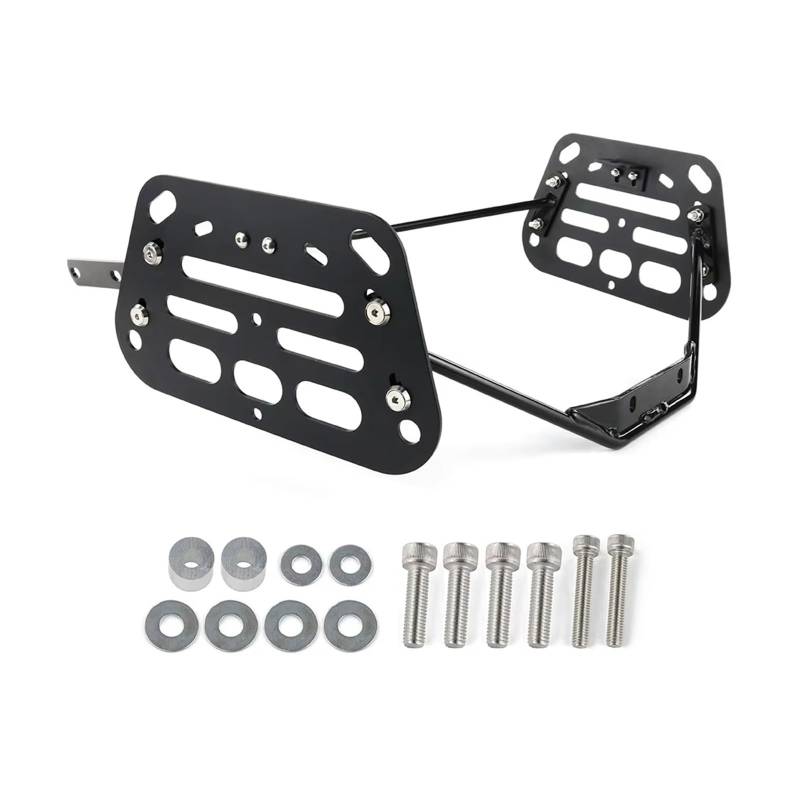 Hinterradgepäckträger Für CB500X 2013-2018 2019 2020 2021 2022 2023 2024 Motorrad Satteltaschen-Stützstangenhalterung Seitensatteltaschenträger Motorrad Gepäckträger von XKOEHXJ