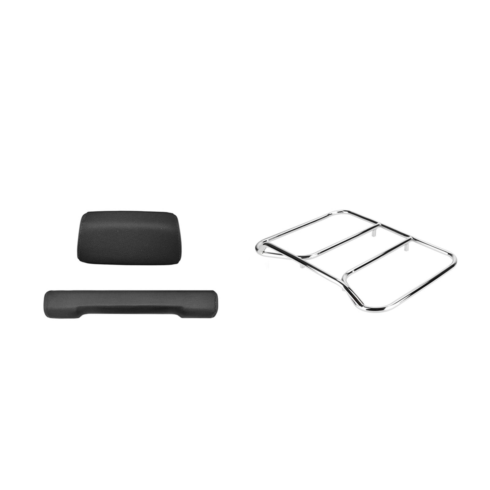 Hinterradgepäckträger Für F850GS F750GS F800GS F700GS GS 850GS Für Abenteuer LC Für ADV Gepäck Taschen Racks Fällen 2022 Top Fällen Rack Motorrad Gepäckträger(A Pads and Rack) von XKOEHXJ