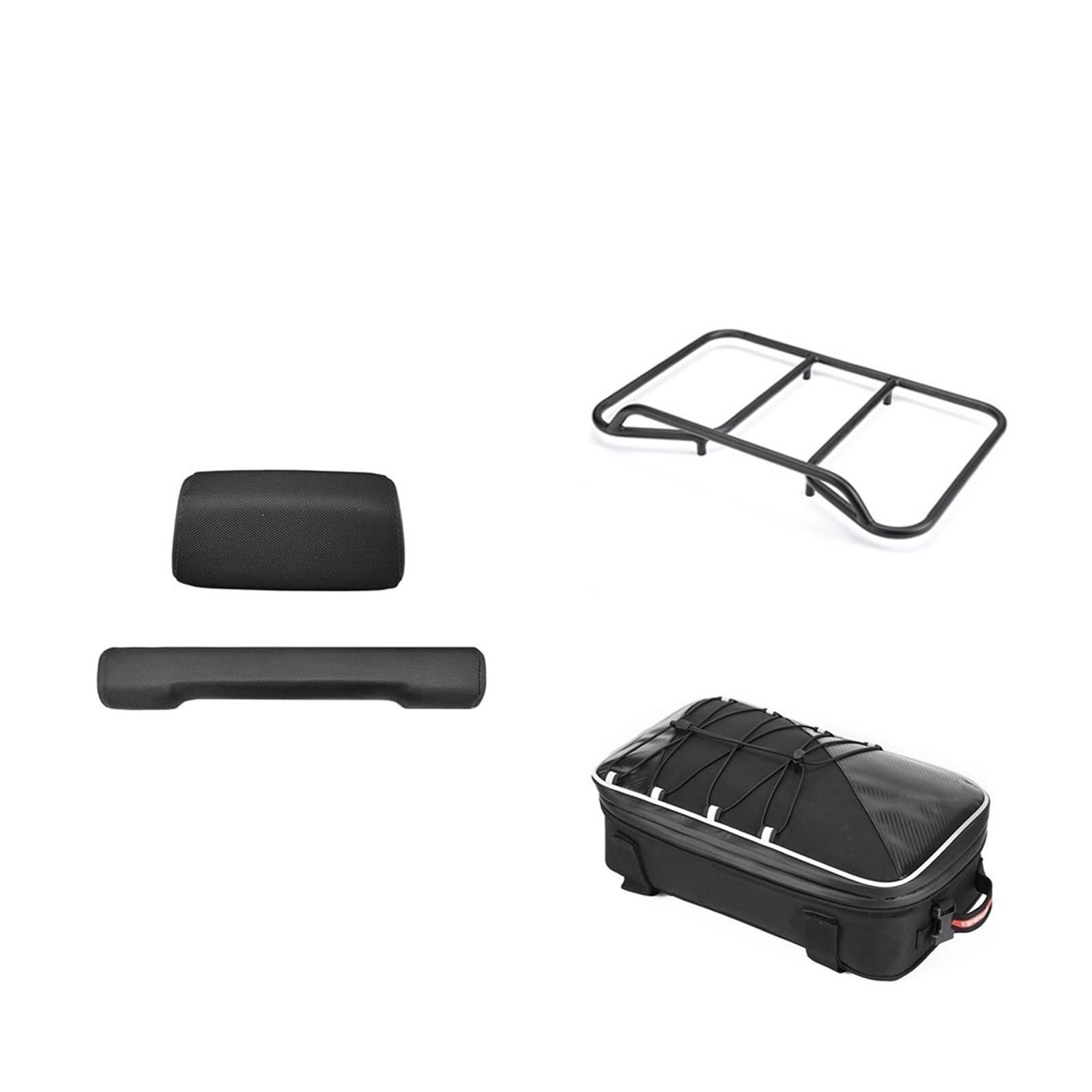 Hinterradgepäckträger Für F850GS F750GS F800GS F700GS GS 850GS Für Abenteuer LC Für ADV Gepäck Taschen Racks Fällen 2022 Top Fällen Rack Motorrad Gepäckträger(A Whole Set) von XKOEHXJ