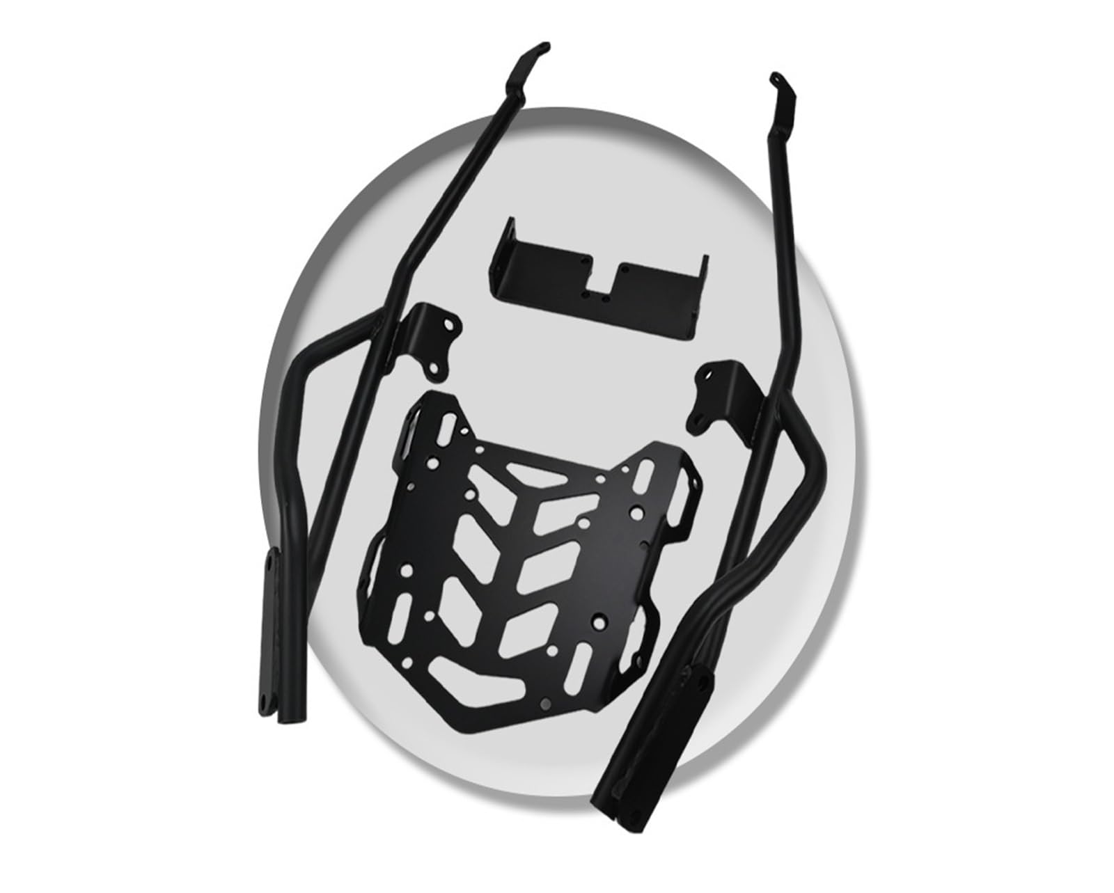 Hinterradgepäckträger Für Kawasaki Für Ninja 400/250 Z400 Z250 2017-2024 Hinten Rack Stamm Unterstützung Gepäck Unterstützung Armlehne Motorrad Gepäckträger(B) von XKOEHXJ