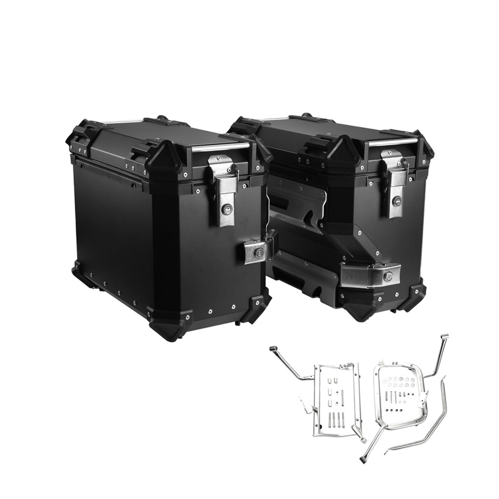 Hinterradgepäckträger Für R1200GS LC Für ADV Für Abenteuer R 1250GS 1200GS 2013-2021 Motorrad Gepäck Packtaschen Sattel Halterung Rack Seite Box Motorrad Gepäckträger(Panniers and Bracket) von XKOEHXJ