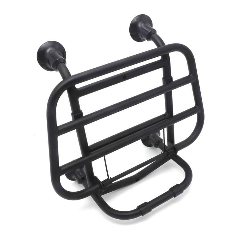 Hinterradgepäckträger Für Vespa Für Sprint Für Abenteuer Für Primavera 150 2016 2018 2019 Motorrad-Frontgepäckträgerhalterung 2017 Motorrad Gepäckträger(Schwarz) von XKOEHXJ