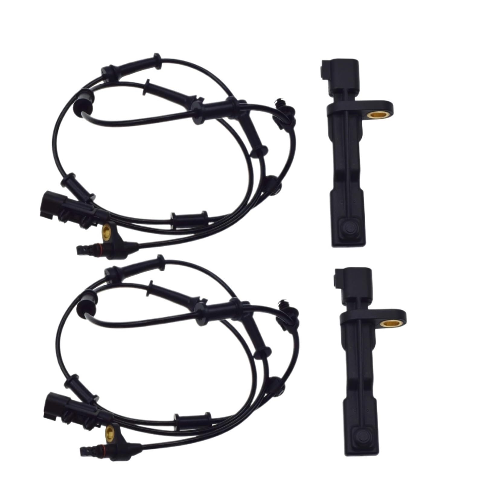Sensor Raddrehzahl Für Dodge Für Nitro Für Jeep Für Liberty Vorne Hinten Links Rechts ABS Rad Geschwindigkeit Sensor Oder Mit Kabelbaum Stecker Stecker Draht Drehzahlfühler(Kit E) von XKOEHXJ