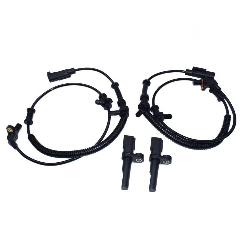 Sensor Raddrehzahl Für Dodge Für Ram 1500 2009 2010 2011 2012 Vorne Hinten Links Oder Rechts ABS Rad Geschwindigkeit Sensor 56028668AA 56028668AE Drehzahlfühler(Kit E) von XKOEHXJ