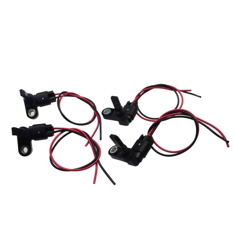 Sensor Raddrehzahl Für Toyota Für 4Runner Für Tacoma 2003-2017 ABS Rad Geschwindigkeit Sensor & Verdrahtung Stecker Harness 89542-60050 89543-60050 Drehzahlfühler(4 Sides Kit) von XKOEHXJ