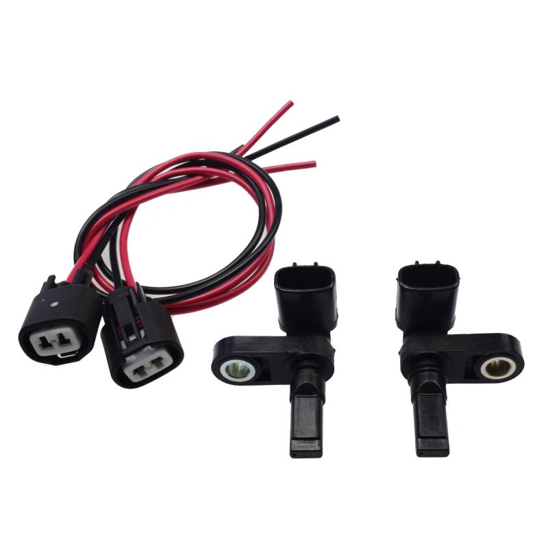 Sensor Raddrehzahl Für Toyota Für 4Runner Für Tacoma 2003-2017 ABS Rad Geschwindigkeit Sensor & Verdrahtung Stecker Harness 89542-60050 89543-60050 Drehzahlfühler(Left Right Kit) von XKOEHXJ