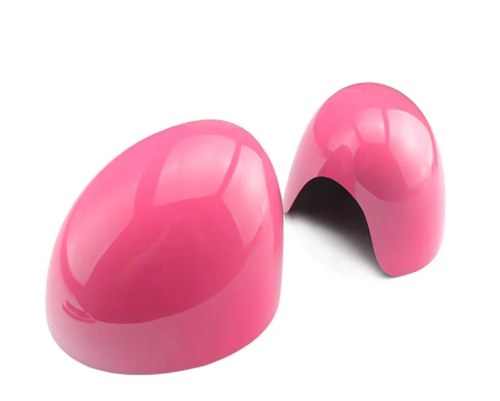 Spiegelkappe Für Mini Für One Für Cooper S Für Fließheck Für Cabrio R50 R52 R53 Auto Rückspiegelabdeckungen Dekoration Autoaufkleber Auto Spiegelkappen(PINK,Left-Hand Drive) von XKOEHXJ