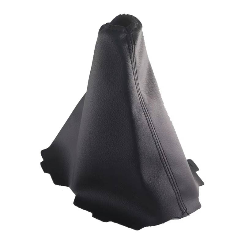 XKOEHXJ Schaltknaufabdeckung Für Toyota Corolla Verso 2004-2009 Manuelles Getriebe Schwarz PU-Leder Kunststoff Metall Schaltknauf Hebel Schalter Knopf Boot Shift Stick Gear Stick Schaltknauf von XKOEHXJ
