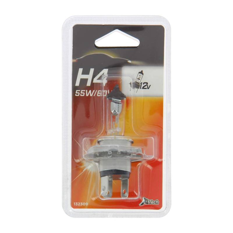 XL Tech 132309 1 Leuchtmittel H4, 60/55 W / 12 V Straße, Abblendlicht von XLTECH